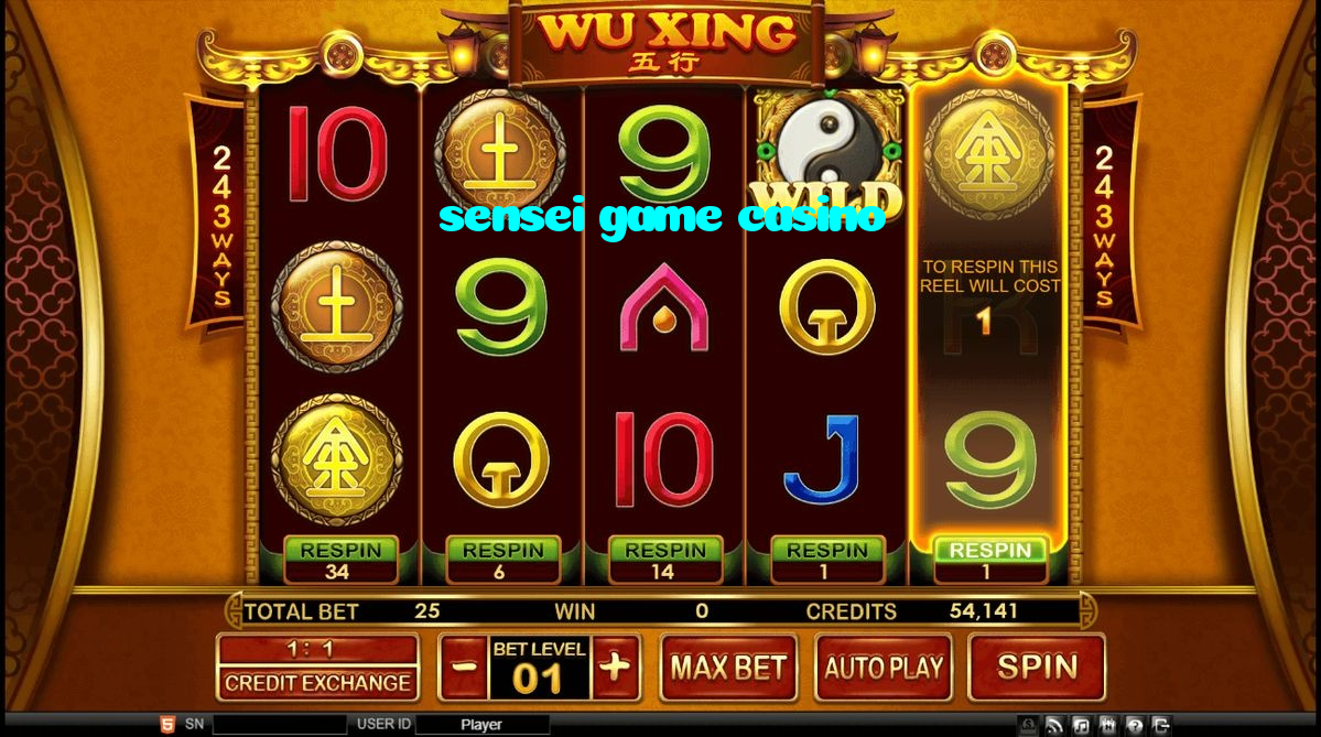 sensei game casino casino presented on mobile device in Pakistan with slots and live games